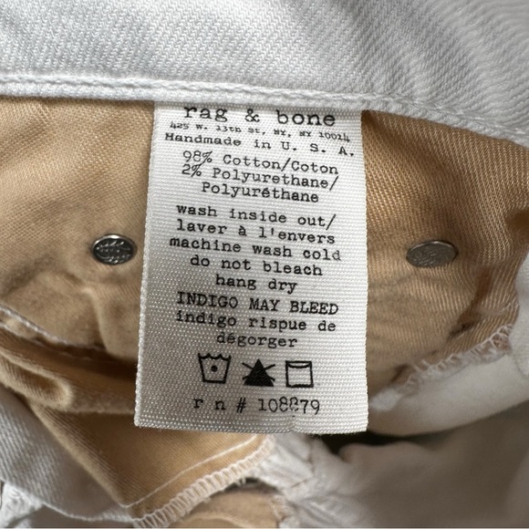 RAG & BONE 3” Cuffed Denim Shorts - Picture 7 of 9